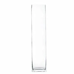Top 10 🛒 Modern Vase And Gift Pack Of 6 PCS Clear Glass Square Vase O-4.75" H-24" 👍