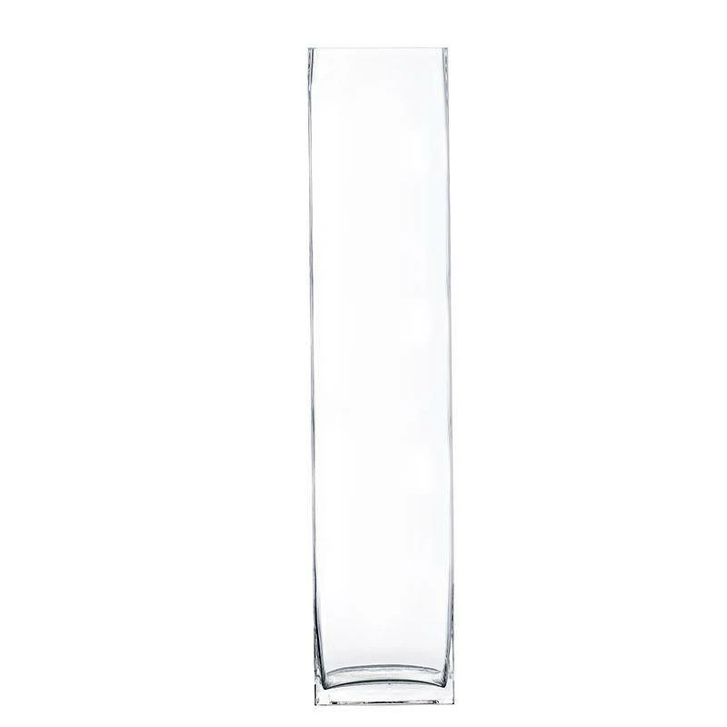 Top 10 π Modern Vase And Gift Pack Of 6 PCS Clear Glass Square Vase O-4.75" H-24" π