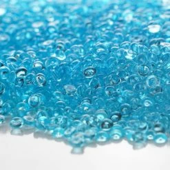 Cheapest ✨ Modern Vase And Gift Pack Of 18 LBS Light Blue Acrylic Vase Filler Rain Drop D-0.25" 😉